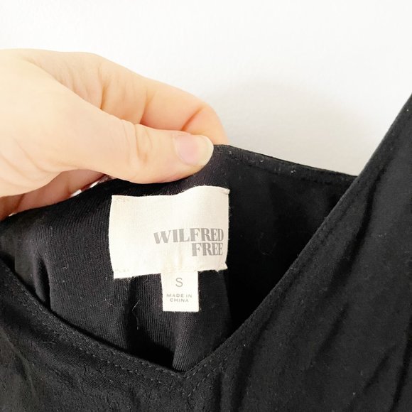 ✨ Black Wilfred Free Vivienne Tank Dress | Aritzia - Picture 5 of 6